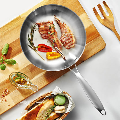 Stainless Steel Non-Stick Frying Pan