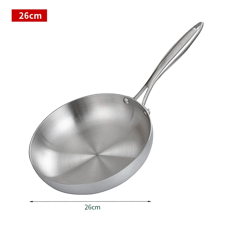 Stainless Steel Non-Stick Frying Pan