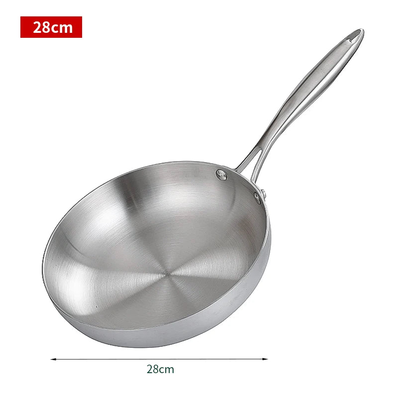 Stainless Steel Non-Stick Frying Pan