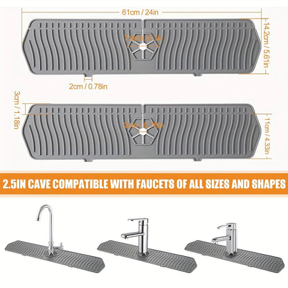 Silicone Sink Faucet Splash Guard