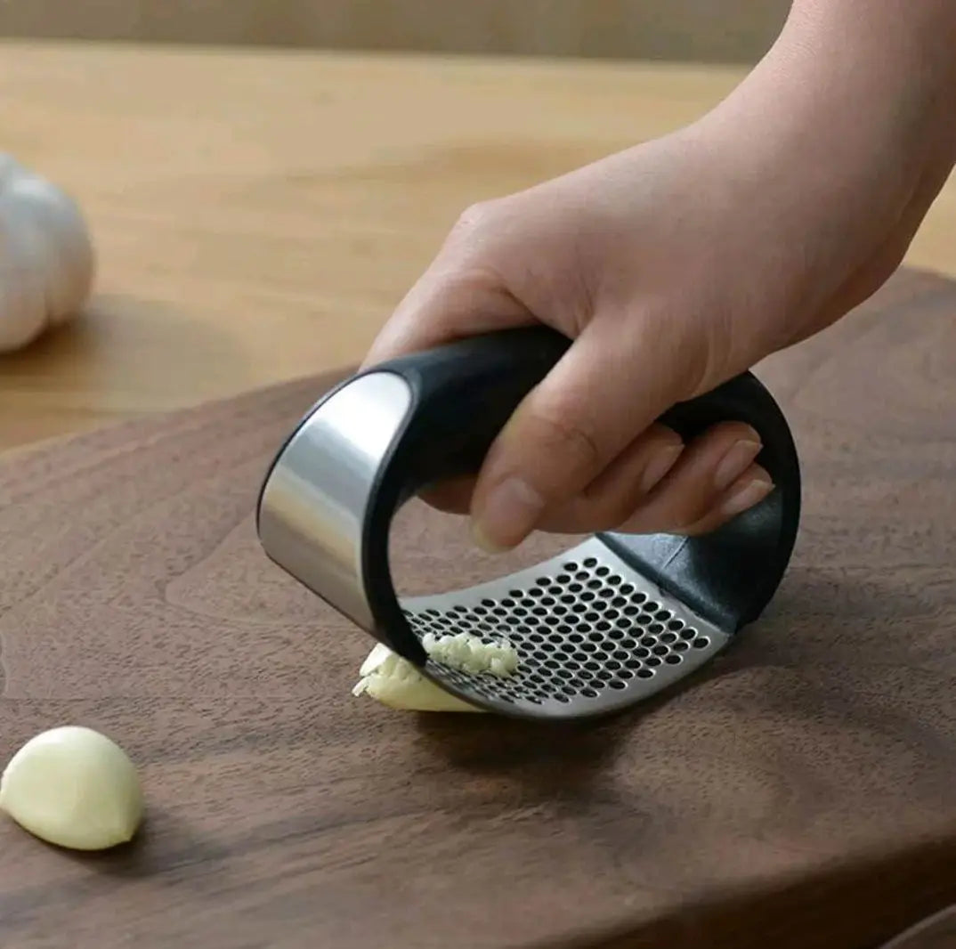 Stainless Steel Garlic Press Tool